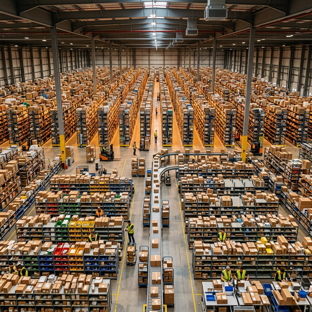 Supply chain warehouse